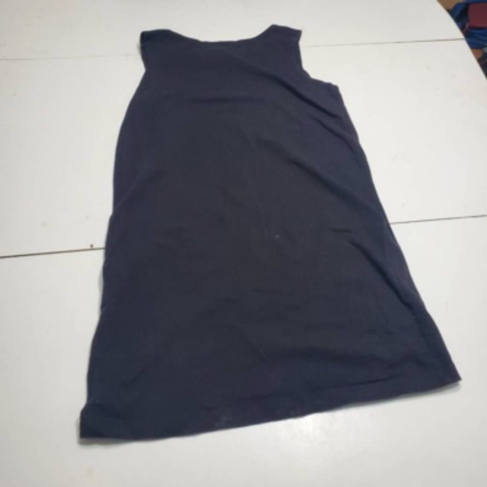 Andrea Jovine Womens Tank Top Black Sleeveless Scoop Neck Stretch M